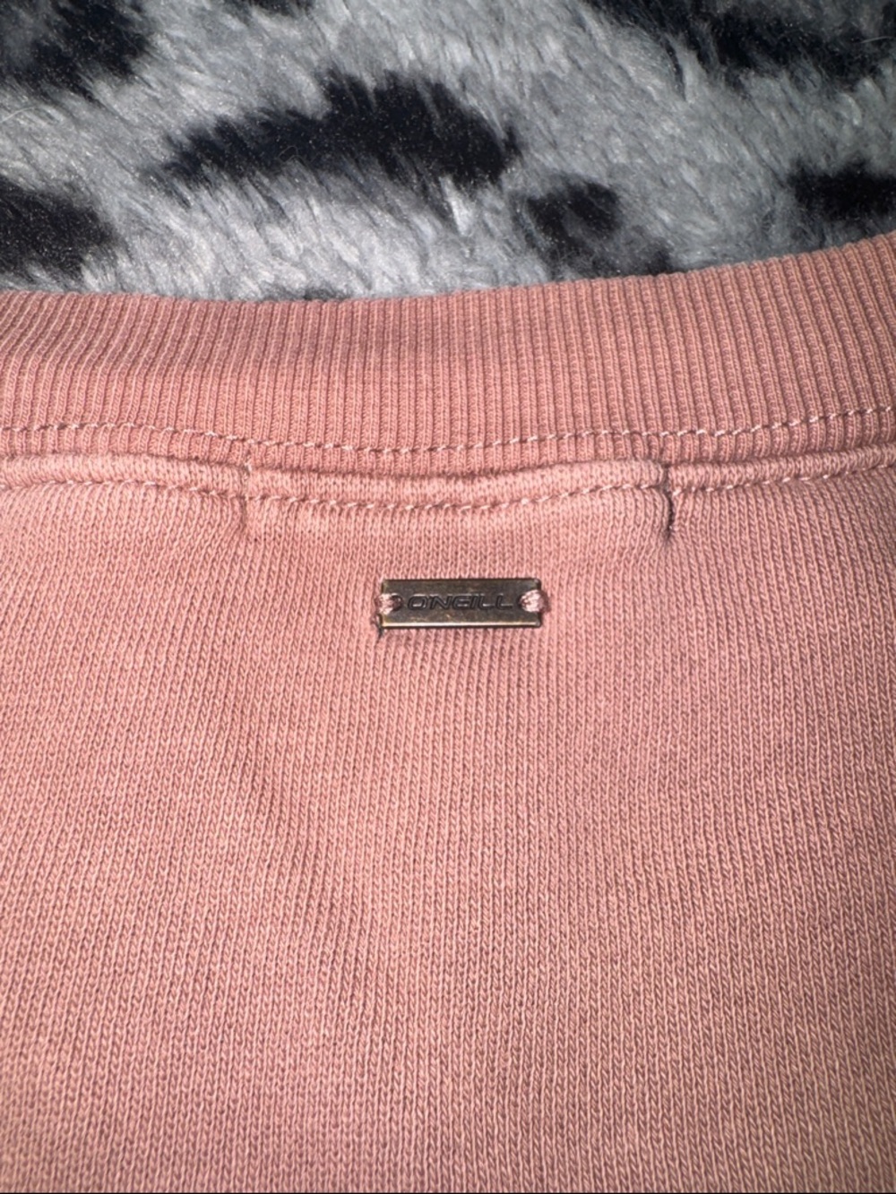 O'Neill Light Brown Crewneck with Floral Skull Graphic - Picture 7 of 8